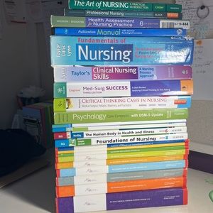 Nursing textbooks